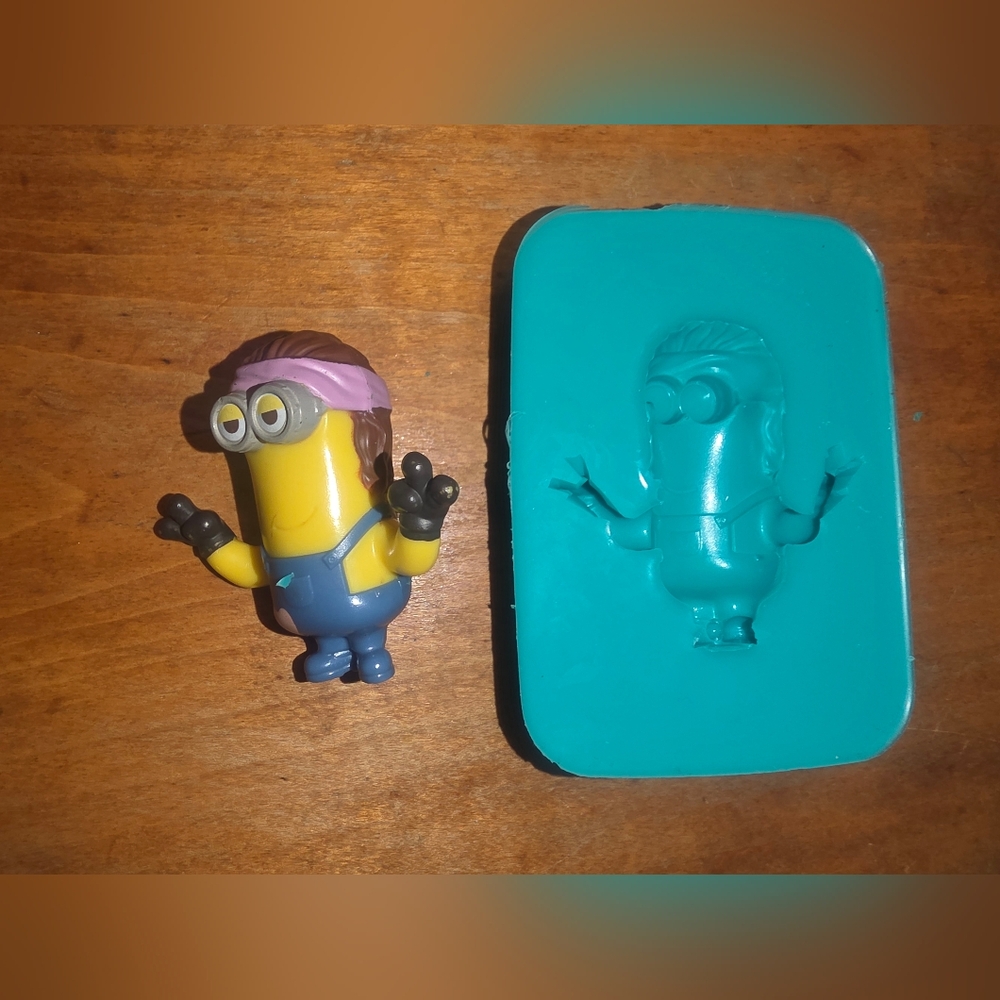 Minion Despicable Me Figure Baking Mold Cake, Candy, Chocolate, Fondant Mould